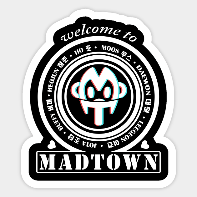 Madtown Logo - Welcome (full) Sticker by JO_D_D